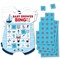 Big Dot of Happiness Ahoy It's a Boy - Picture Bingo Cards and Markers - Nautical Baby Shower Shaped Bingo Game - Set of 18